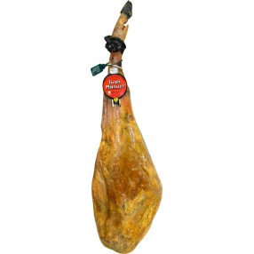 JUAN MANUEL Jamon Iberico de cebo de campo peso aproximado pieza 7.5 kg 